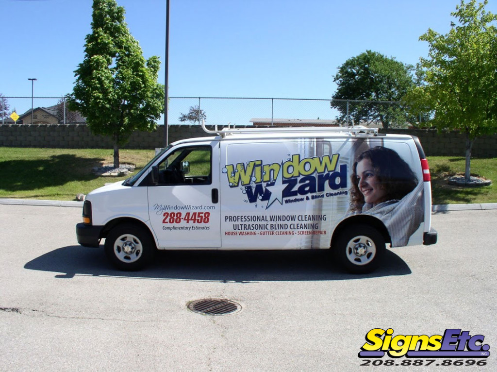 Window Wizard Van Wrap Boise