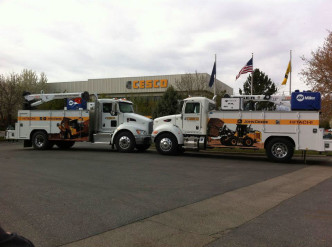 Cesco Service Trucks With Graphics